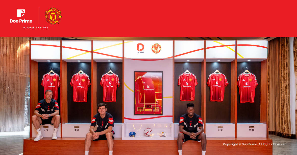 巡る熱狂、伝説を共に | Doo Prime × マンU 特別サッカーイベント開催 